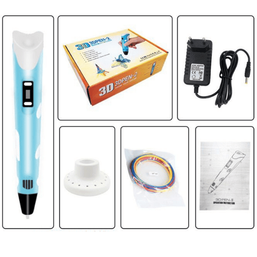 3D Tegnepen Kreativ Modellering PLA USB Hobby Projekter | Brunella