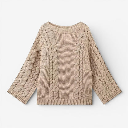 Halvor Oversized Rib Sweater – Afslappet Komfort
