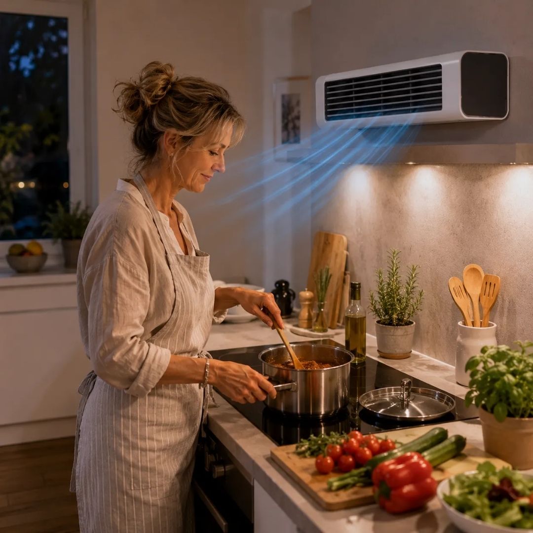 Bladløs Tårnventilator med Fjernbetjening | BreezeCore