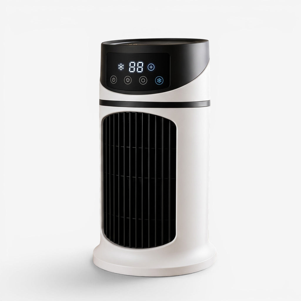 Bordluftkøler med LED Display USB | AeroNest