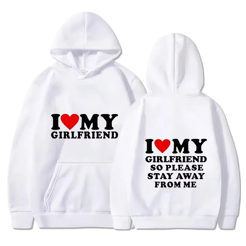 Unisex Grilfriend Hoodie –  Streetwear Pullover til Vinter