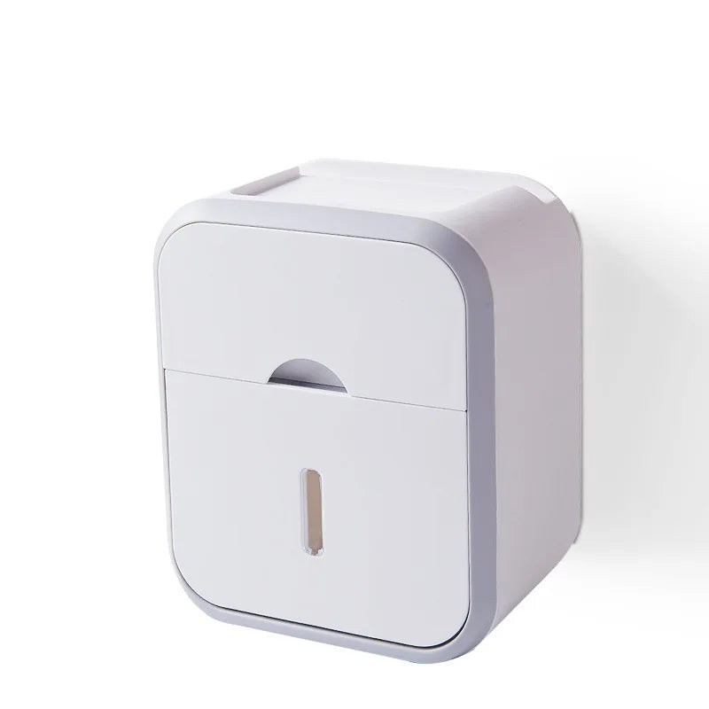 Toiletpapirholder Opbevaring Vægmontering Badeværelse | RollGuard