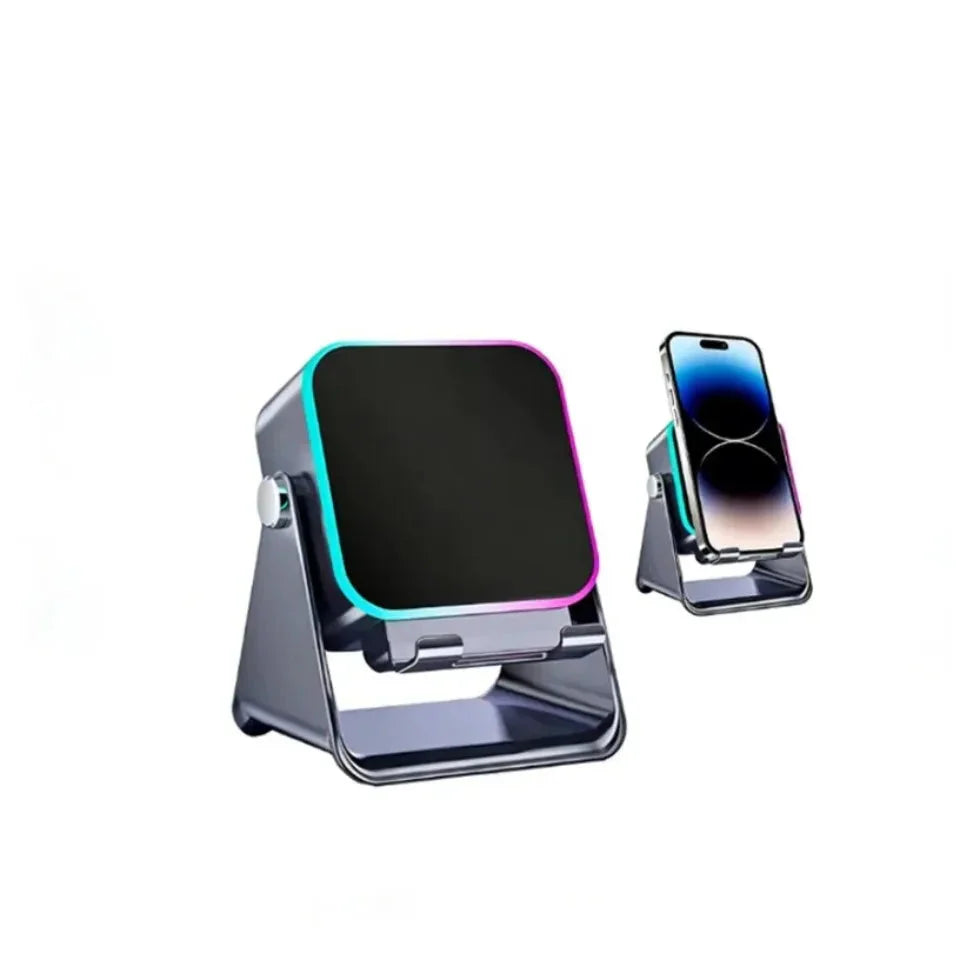 Bluetooth-højttaler med smartphoneholder og RGB-lys | GlowBeat
