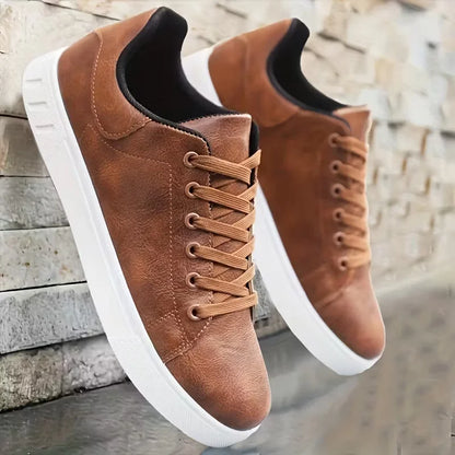 Sneakers Snørelukning Fleksibel Sål Komfort Hverdag | Virex