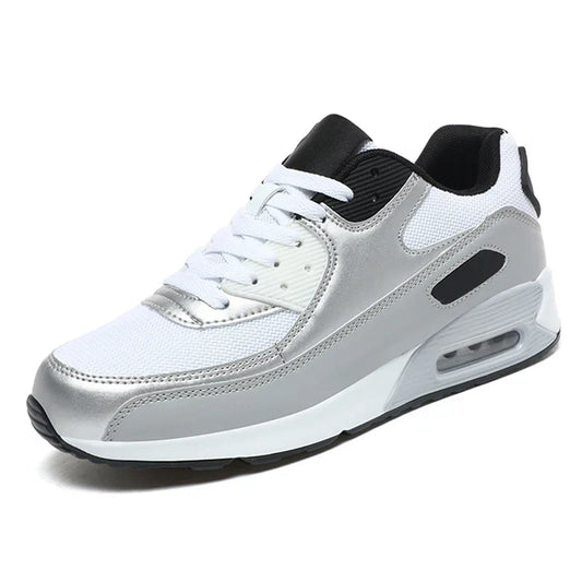 Sneakers tekstil snørelukning gummisål daglig komfort | Calvero