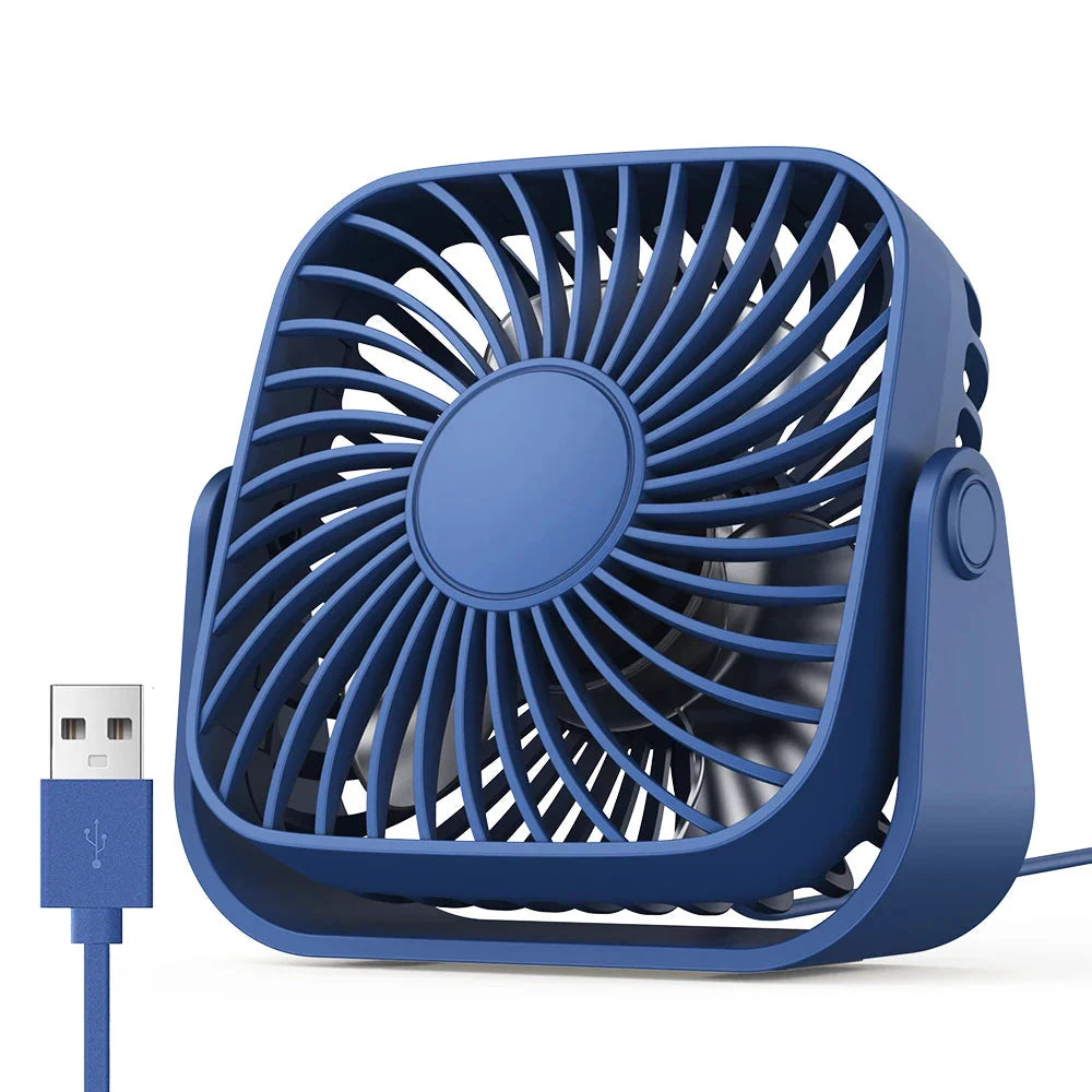 USB Bordventilator 360° Justerbar | AeroPulse