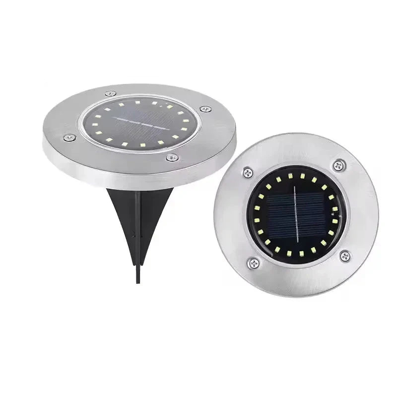 Solar Jordlampe LED Udendørs Sti Belysning | Clarivo