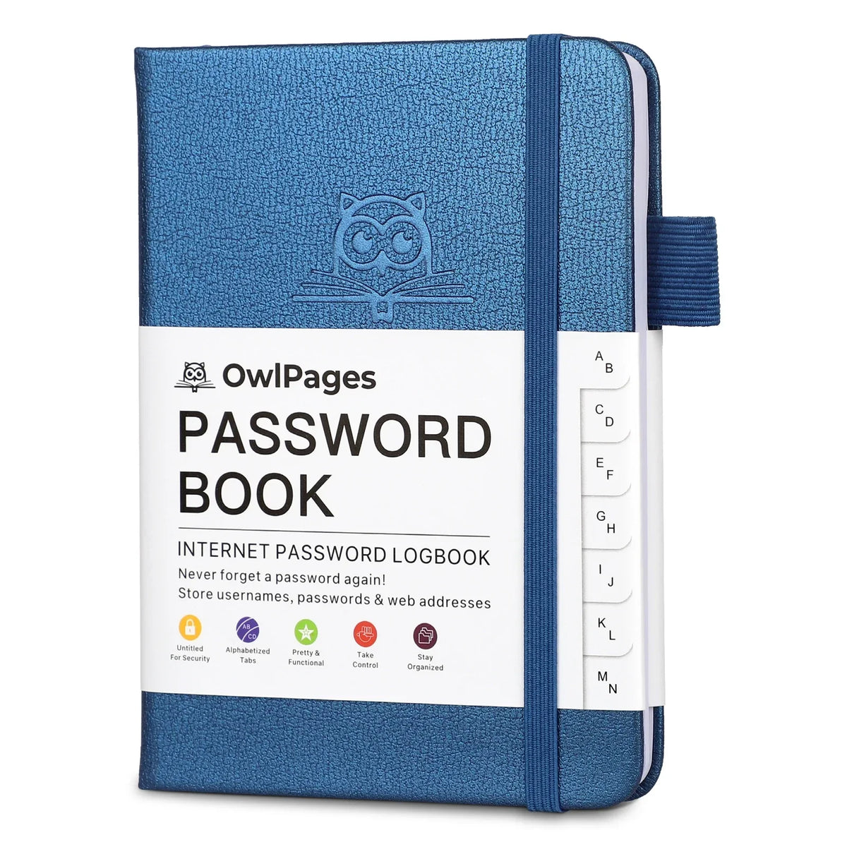Passwordbog Alfabetisk Hardcover | SecureVault