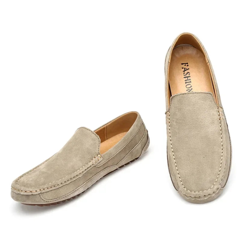 Herre Loafers Ruskind Åndbare Slip-on | Landon