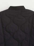 Vintage damejakke med leopardprint knapper polstring og lange ærmer | Géraldine