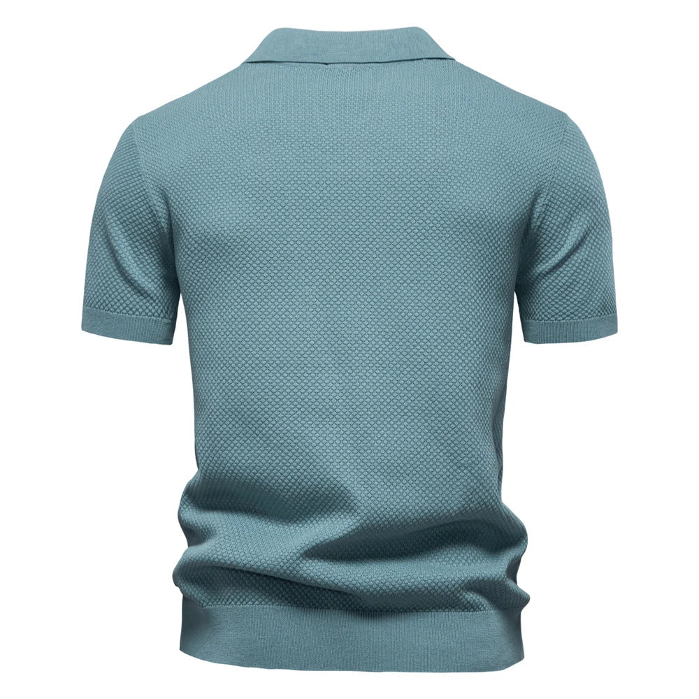 Aldric Mason Klassisk Kortærmet Polo Shirt Til Sommer Herre