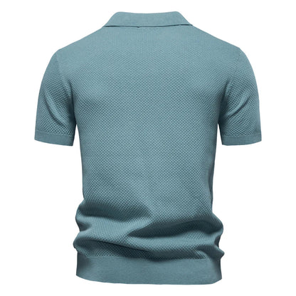 Aldric Mason Klassisk Kortærmet Polo Shirt Til Sommer Herre