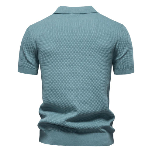 Aldric Mason Klassisk Kortærmet Polo Shirt Til Sommer Herre