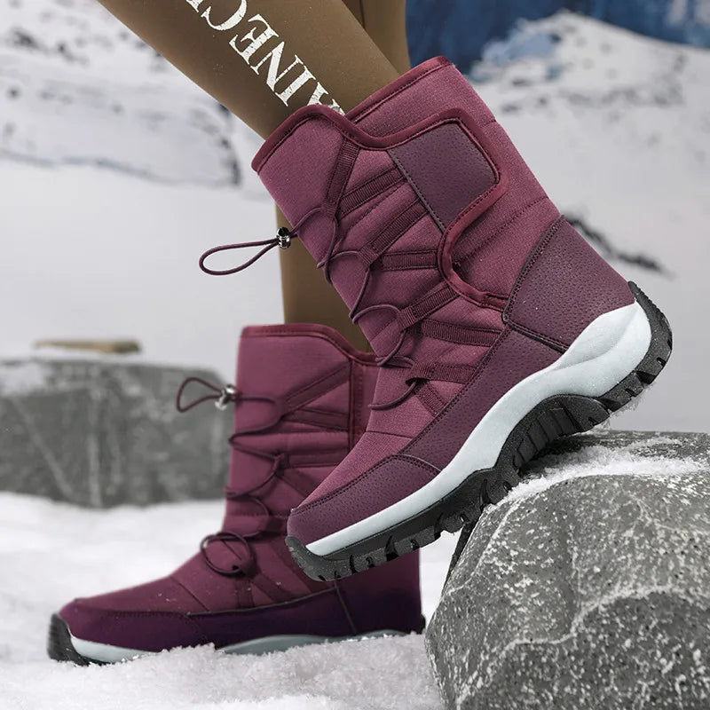 Forede unisex vintersko med elastisk lukning gummisål og plys | Renée