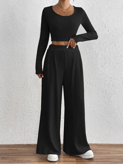 Sæt 2-delt Stretch Løs Sommer Casual | Paloma