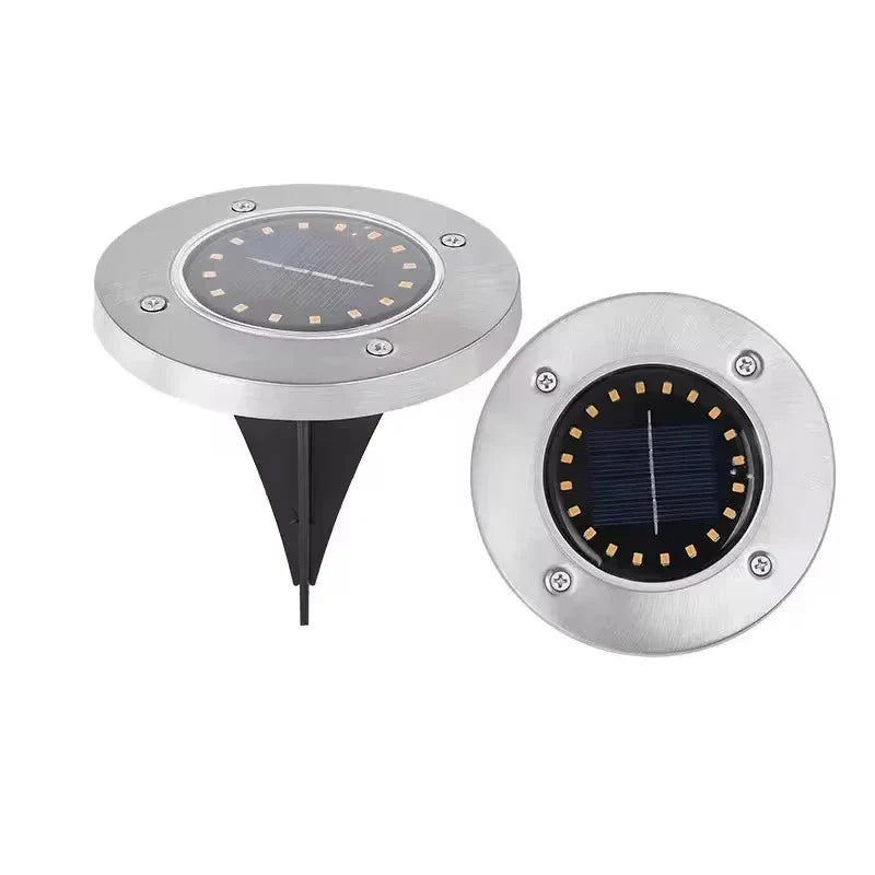 Solar Jordlampe LED Udendørs Sti Belysning | Clarivo