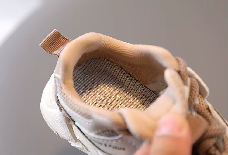 Zylen Arc Børne Sneakers Åndbare Mesh Sportssko Skridsikker Unisex