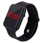 Digitalt Armbåndsur LED Display Silikonerem | Orvado