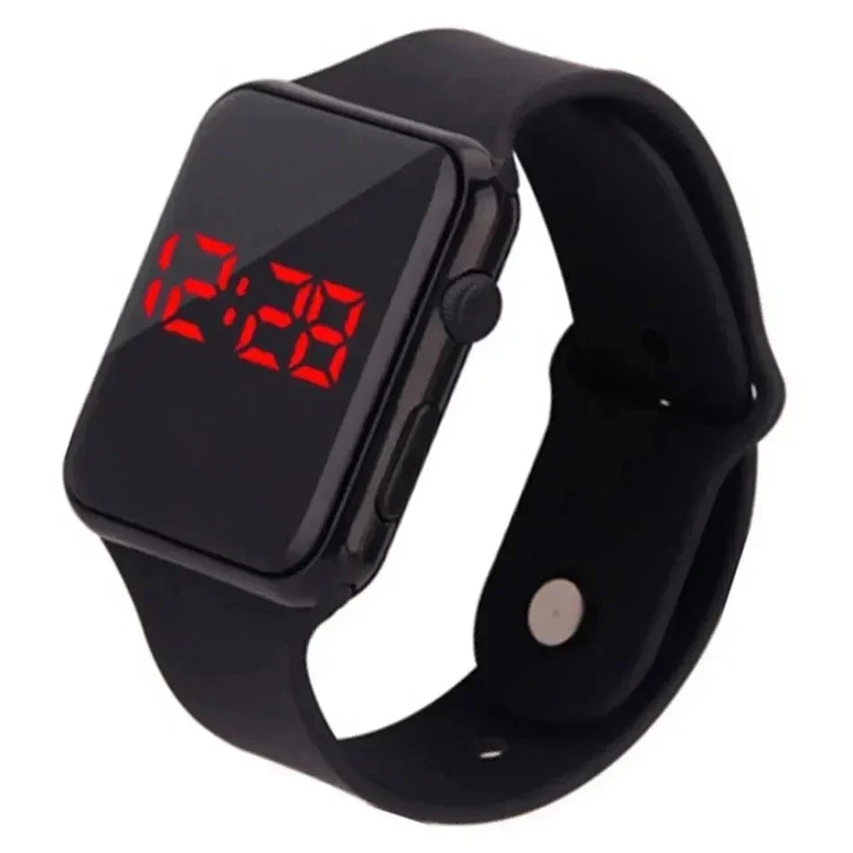 Digitalt Armbåndsur LED Display Silikonerem | Orvado