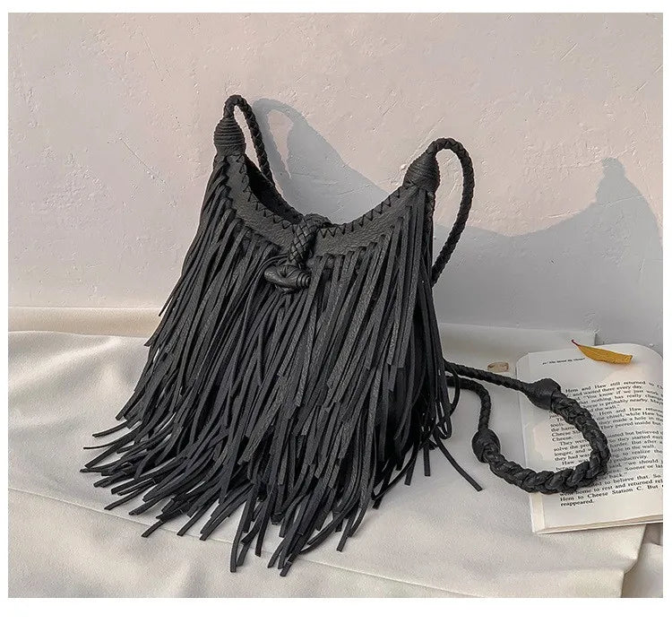 Skuldertaske Vintage PU Læder | Savannah