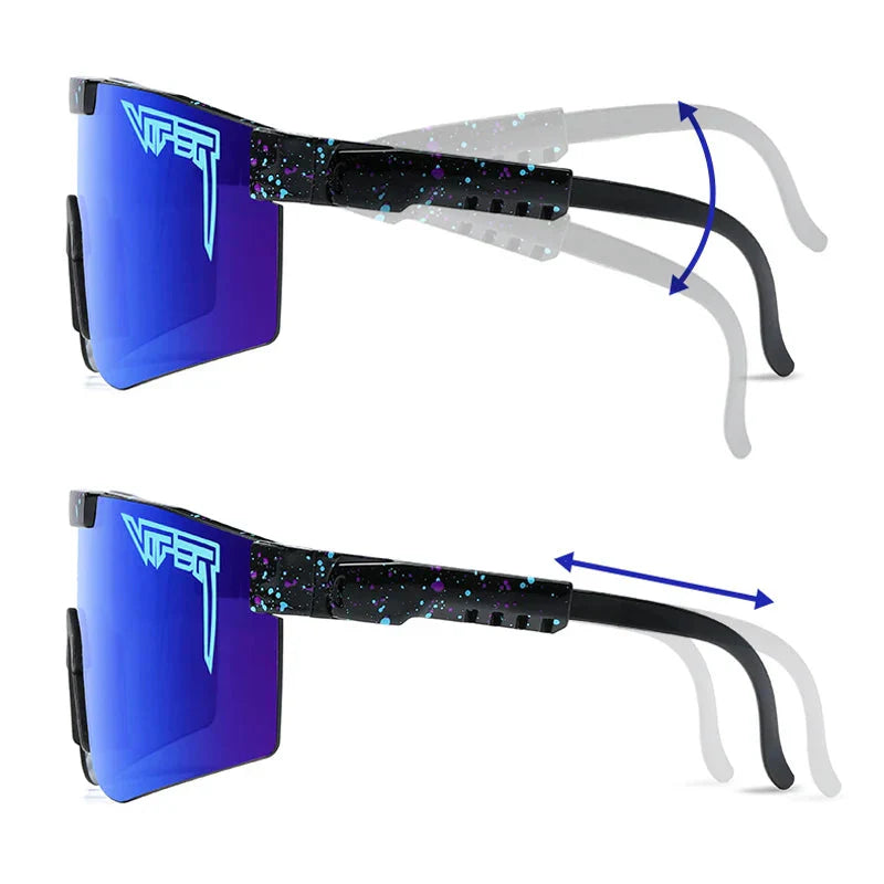 Sportssolbriller UV400 Letvægts Wraparound Linse | Kryven