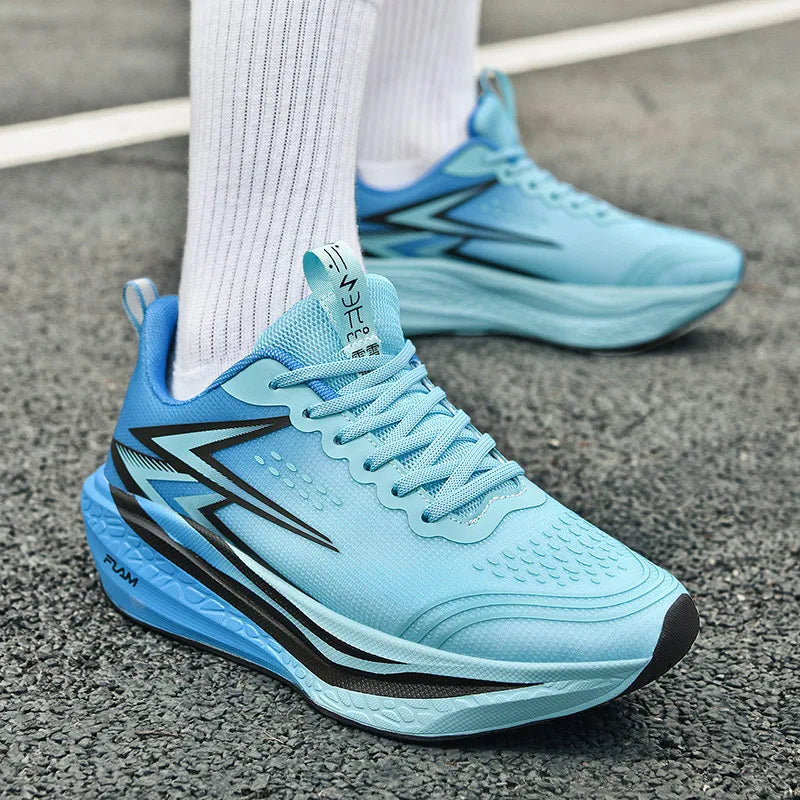 Lekkie unisex buty sportowe z siateczką i gumową podeszwą | Orea