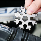 Kompakt 18-w-1 uniwersalny klucz z motywem płatka śniegu |ToolRing