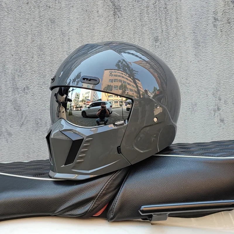 Motorcykelhjelm Full Face Visir ABS | Velorum
