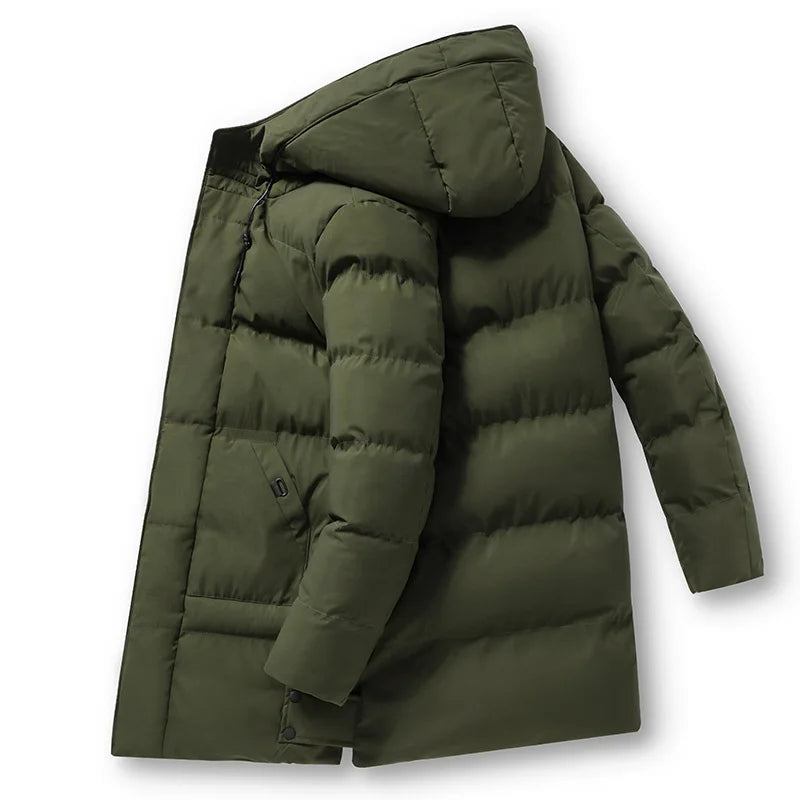 Vinterjakke Foret Hætte Polyester | Falken