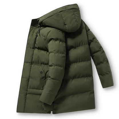 Vinterjakke Foret Hætte Polyester | Falken
