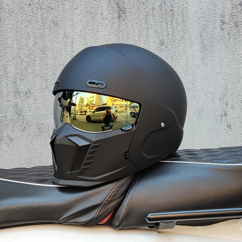 Motorcykelhjelm Full Face Visir ABS | Velorum