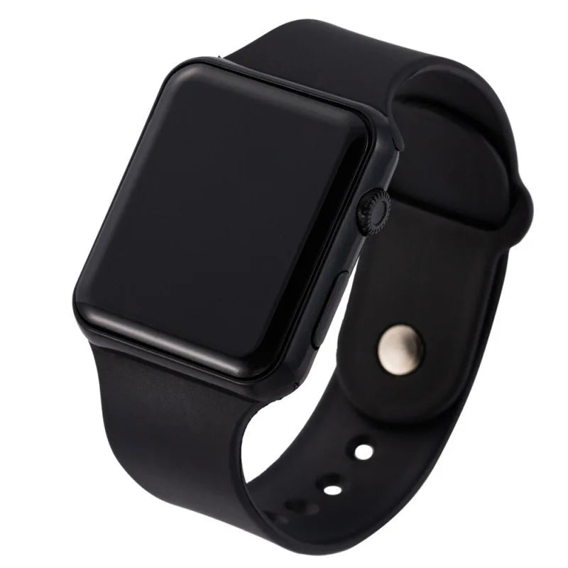 Digitalt Armbåndsur LED Display Silikonerem | Orvado