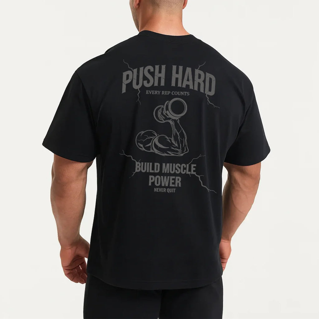 Norex GYM  – Åndbar Bomulds T-shirt med Fugttransporterende Komfort til Forår og Sommer