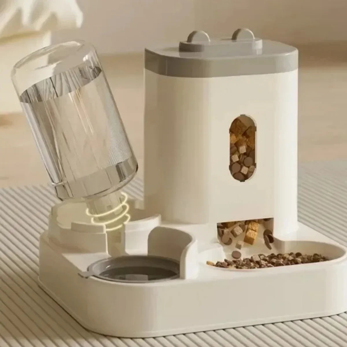 Automatisk Foderskål Vanddispenser Stor Kapacitet | Milo