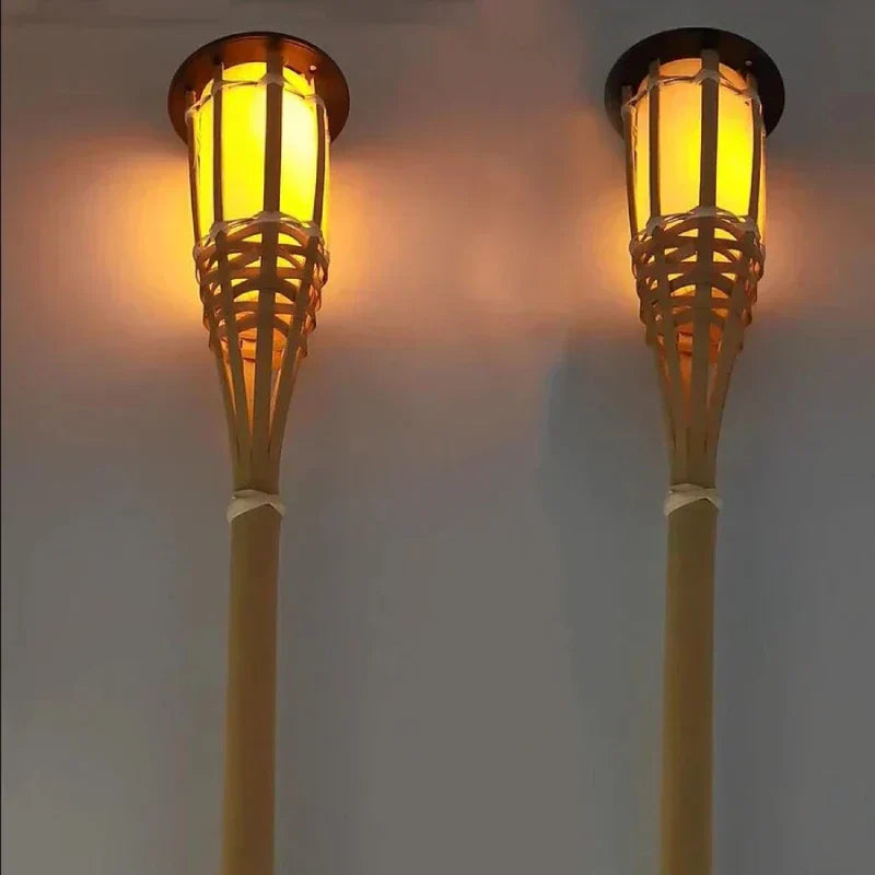 Solar Havefakler LED Flammeeffekt Udendørs Sæt | Solara