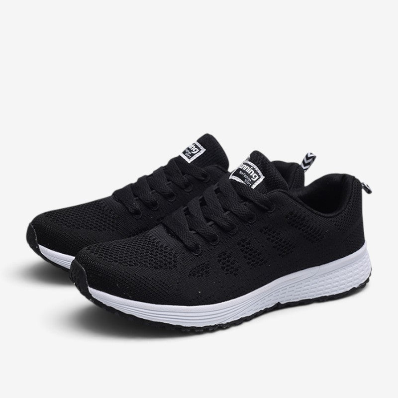 Dame Sneakers Åndbare Mesh Low-Top Komfort | Wernitz