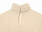 Bluse Cape Loose Chiffon Elegant | Zyrel