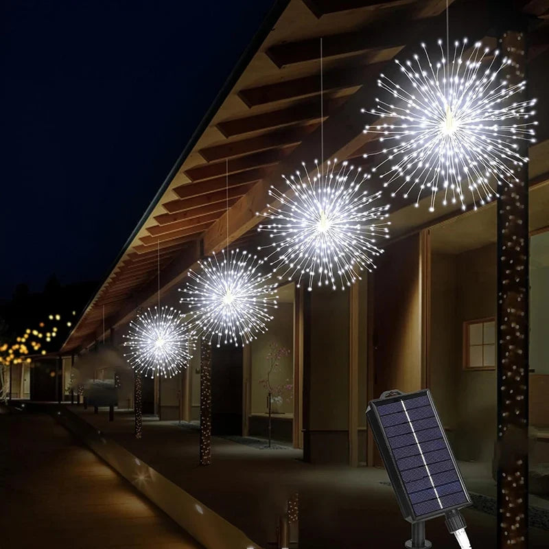 Dekoracyjne oświetlenie LED zasilane energią słoneczną i pilotem zdalnego sterowania | Starila