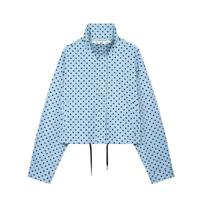 Bomberjakke Prikmønster Løs Pasform | Noradin