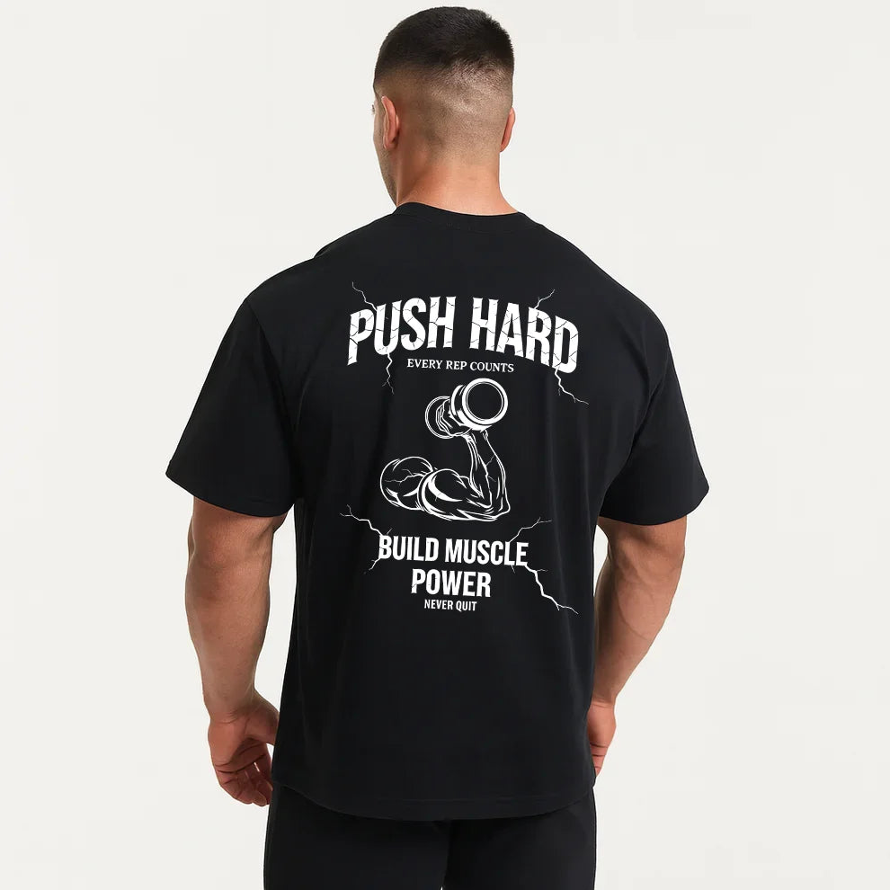 Norex GYM  – Åndbar Bomulds T-shirt med Fugttransporterende Komfort til Forår og Sommer