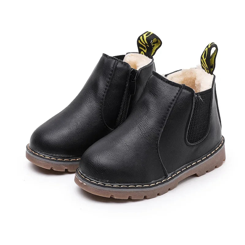 Chelsea Boots Vinter Foret Skridsikker Lynlås | Dani