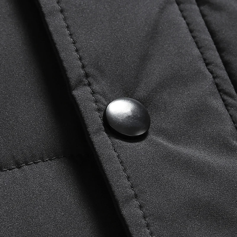Herre Outdoorjakke Hurtigtørrende Polyester med Aftagelig Hætte | Jackson