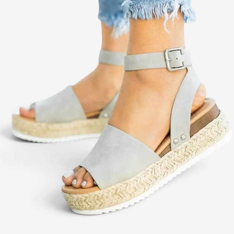 Sandaler Blokhæl Justerbar Komfort | Astera