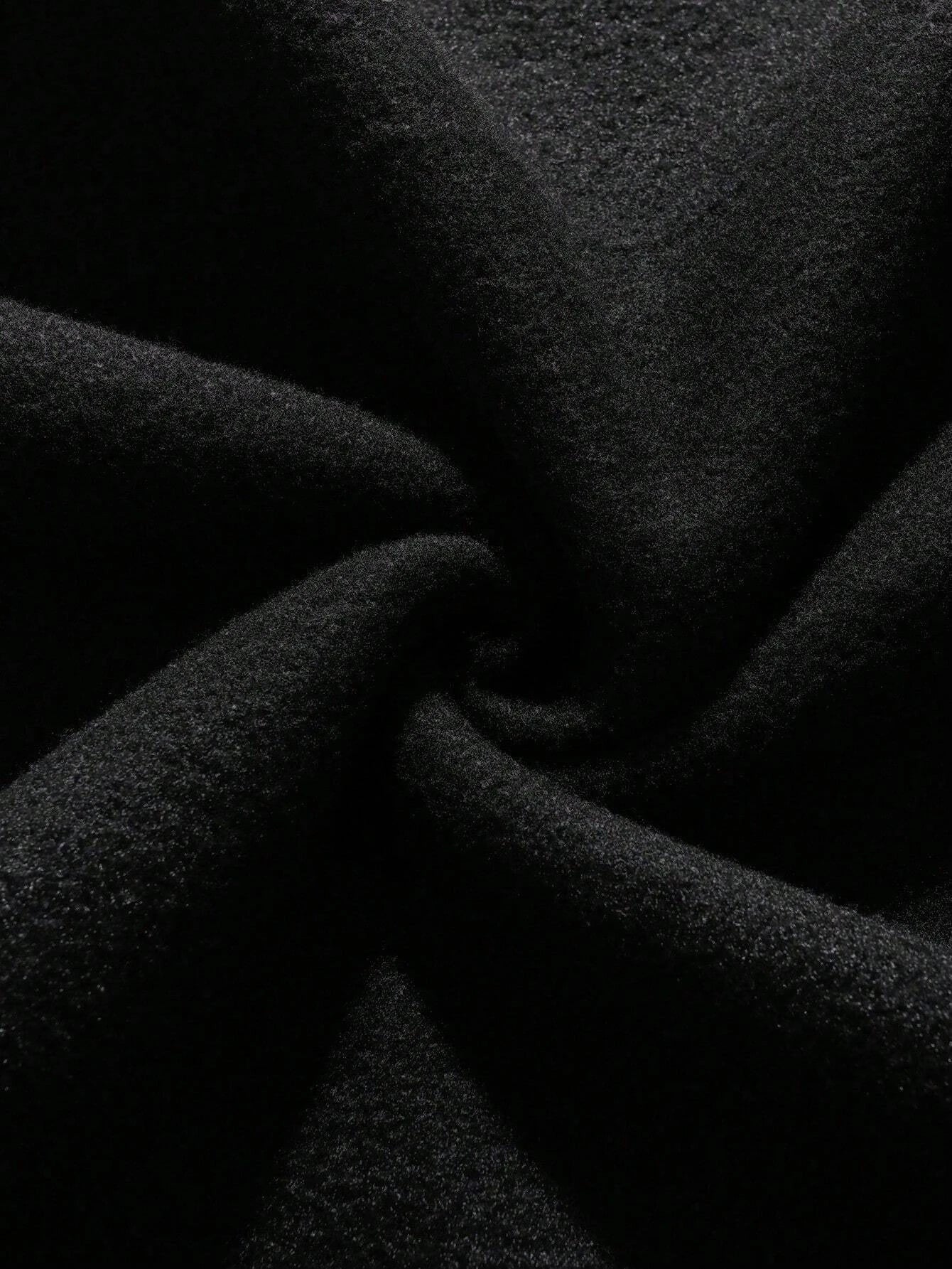 Unisex Hoodie med Hundemotiv – Fleece Hættetrøje i Afslappet Pasform