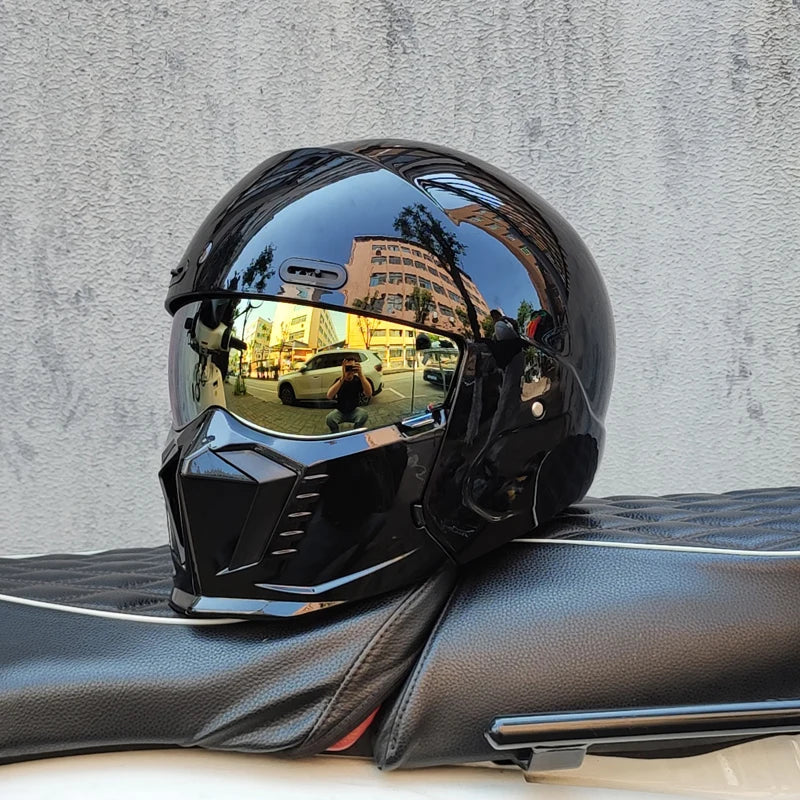 Motorcykelhjelm Full Face Visir ABS | Velorum