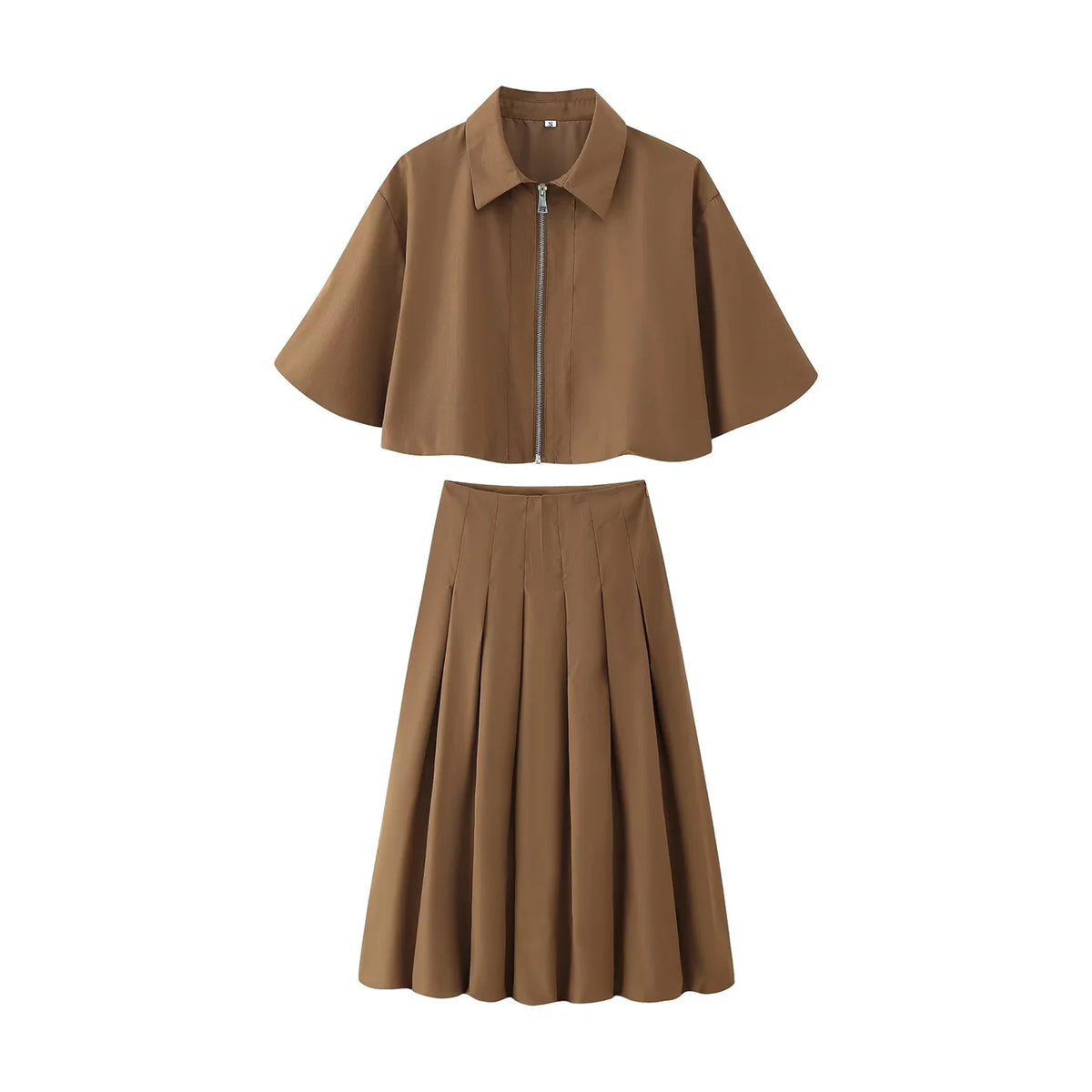 2-Delssæt Slim Fit A-line Elegant Kontor | Virella