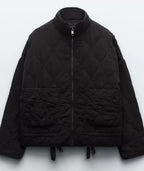Jakke Turtleneck Wide Fit Gevoerd Herfst Winter | Zarex