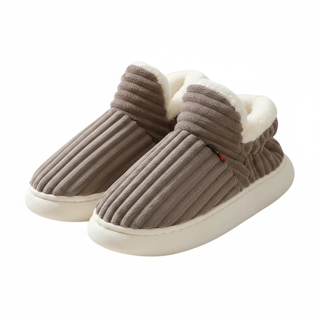 Hjemmesko Fleece Komfort Slip-On | Aura