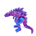 3D-printet dinosaurfigur med bevægelige led roterbare dele muskuløst design | DinoMax