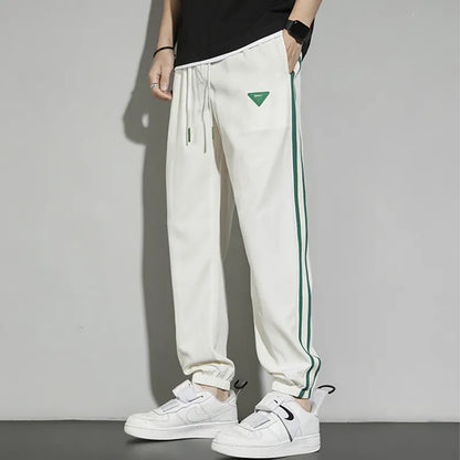 Joggingbukser Sport Stretch Med Striber Komfort | Varex